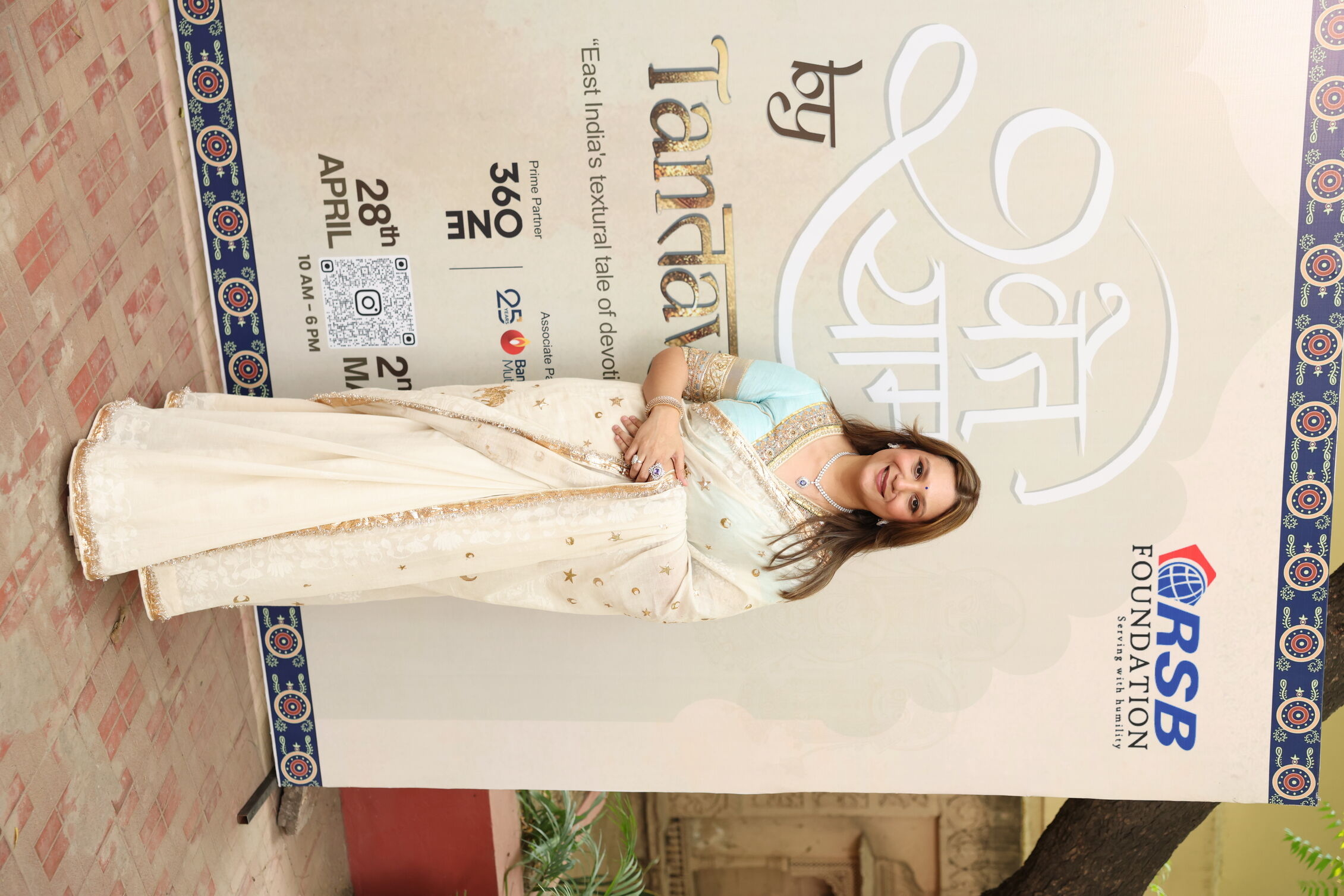 Project Tantavyaa by RSB Foundation celebrates India&rsquo;s artisans through Shwet Shyam  A Celebration of Textile Heritage, Devotion & Artisan Empowerment